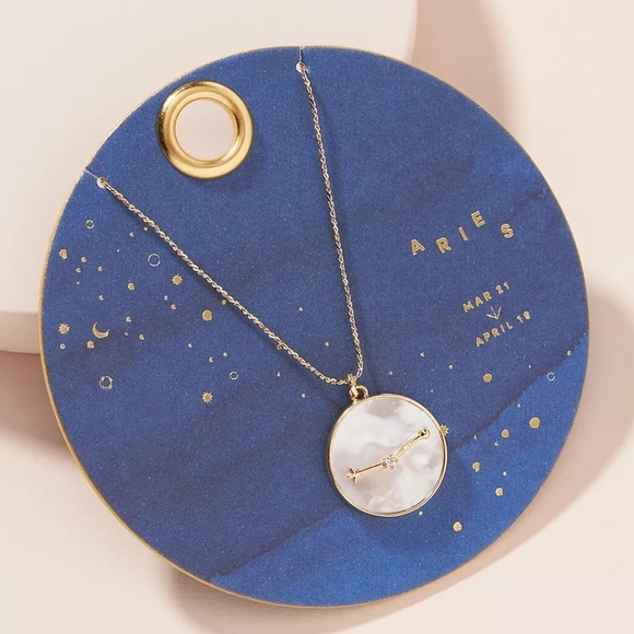 Anthropologie Jewelry - NWT Anthropologie Tai Rittichai Zodiac Mother of Pearl Scorpio Necklace